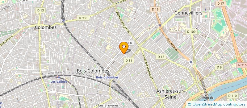 localisation de l'entreprise SOC EXPLOITATION ENTREPRISE MALASSIS à BOIS-COLOMBES