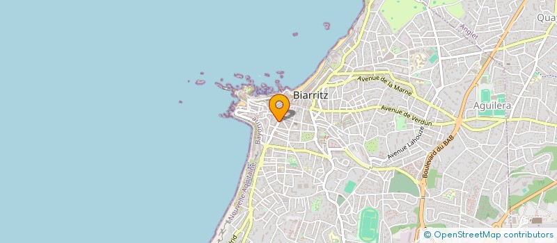 localisation de l'entreprise SOC EXPLOITATION ENTREPRISE ROMATET à BIARRITZ