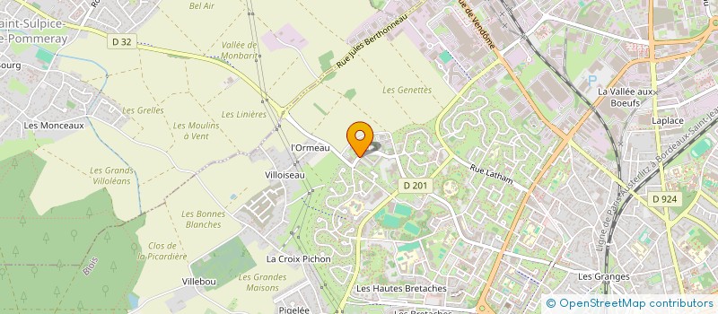 localisation de l'entreprise SOC EXPLOITATION ETAB DUNEAU à BLOIS