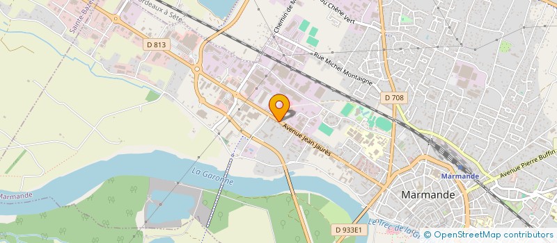 localisation de l'entreprise SOC EXPLOITATION ETABLISSEMENT GERMAIN à MARMANDE