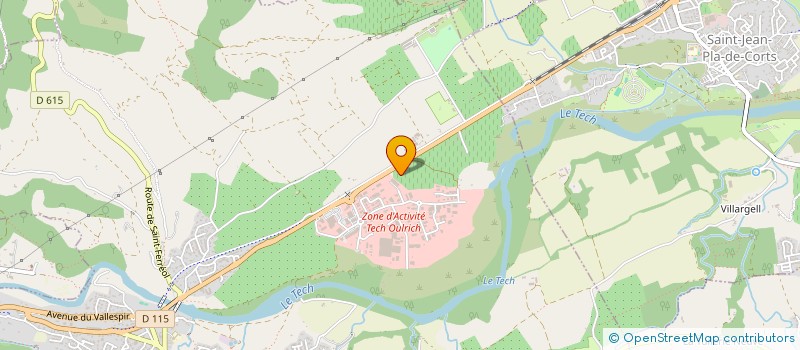 localisation de l'entreprise SOC EXPLOITATION ETABLISSEMENTS ALBANO  CERET