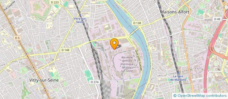 localisation de l'entreprise SOC EXPLOITATION ETABLISSEMENTS AVRAUD à VITRY-SUR-SEINE