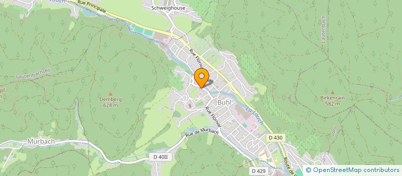 localisation de l'entreprise SOC EXPLOITATION ETABLISSEMENTS HERTZOG à BUHL