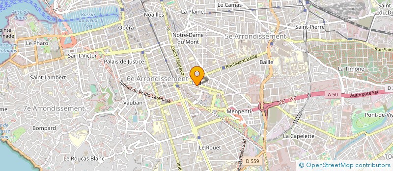 localisation de l'entreprise SOC EXPLOITATION ETABLISSEMENTS JAUFFRET  MARSEILLE
