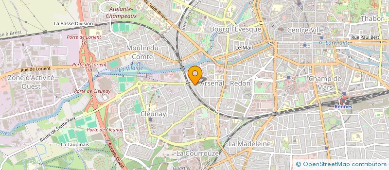 localisation de l'entreprise SOC EXPLOITATION ETABLISSEMENTS LE BRIS à RENNES