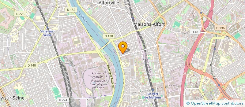 localisation de l'entreprise SOC EXPLOITATION ETABLS BARBEY à ALFORTVILLE