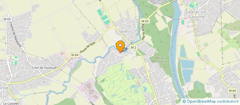 localisation de l'entreprise SOC EXPLOITATION ETABT BARRIAC à AUSSONNE
