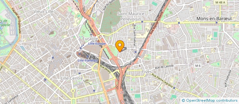 localisation de l'entreprise SOC EXPLOITATION ETANCHEITE DE FACADES à LILLE