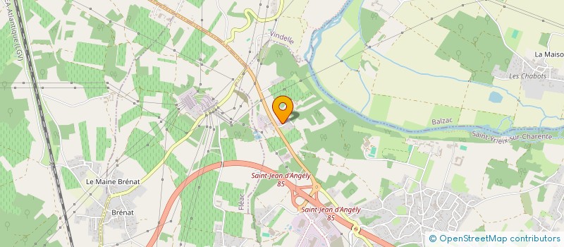 localisation de l'entreprise SOC EXPLOITATION ETS ALLARD à SAINT-YRIEIX-SUR-CHARENTE