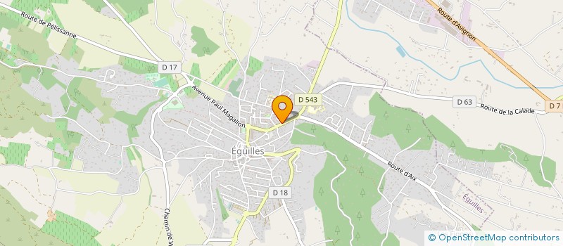 localisation de l'entreprise SOC EXPLOITATION ETS BARLE ET FILS à EGUILLES