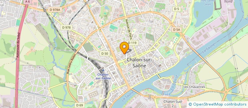 localisation de l'entreprise SOC EXPLOITATION ETS BASTH à CHALON-SUR-SAONE