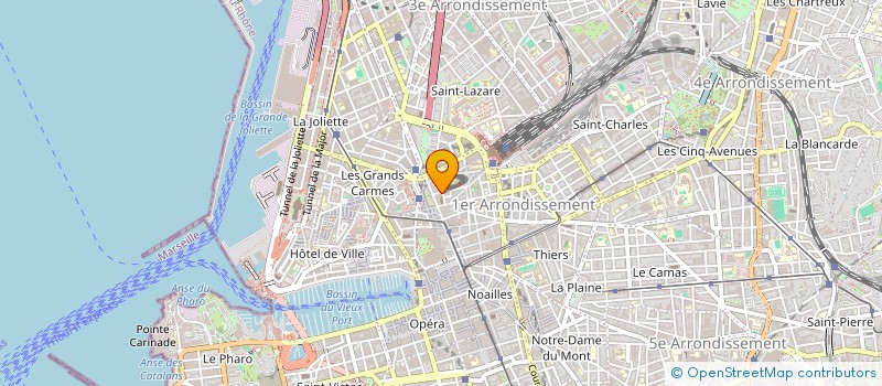 localisation de l'entreprise SOC EXPLOITATION ETS BAZIN-RICHE à MARSEILLE