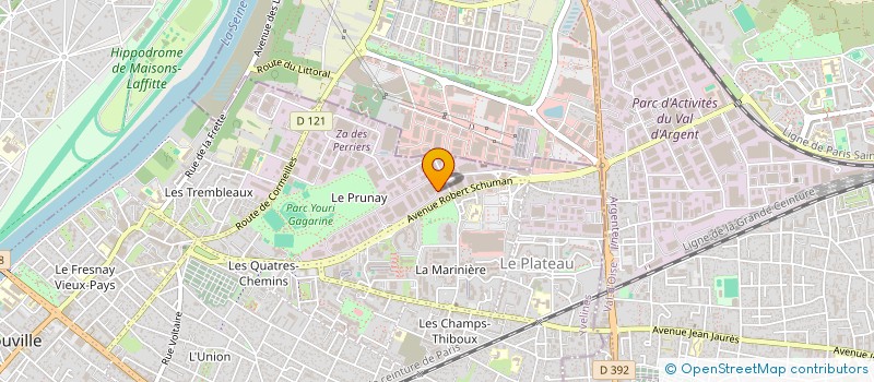localisation de l'entreprise SOC EXPLOITATION ETS BODEMER à SARTROUVILLE