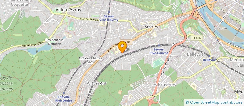 localisation de l'entreprise SOC EXPLOITATION ETS BOUCHER à SEVRES