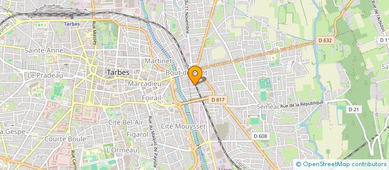 localisation de l'entreprise SOC EXPLOITATION ETS CARQUE  SEMEAC