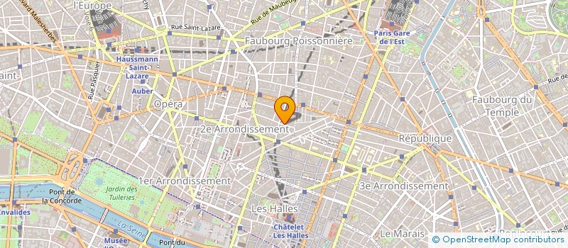 localisation de l'entreprise SOC EXPLOITATION ETS GILTEX à PARIS