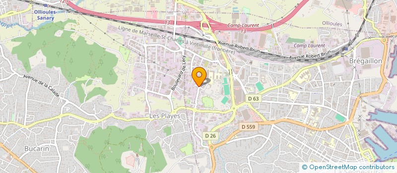 localisation de l'entreprise SOC EXPLOITATION ETS GUY MAUDUIT à LA SEYNE-SUR-MER