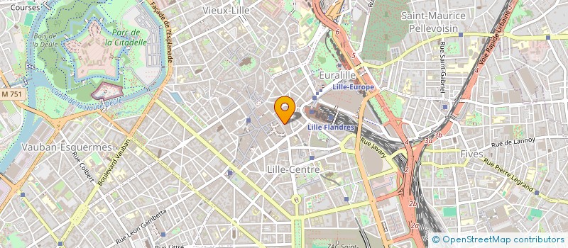 localisation de l'entreprise SOC EXPLOITATION ETS HENRY HURET à LILLE