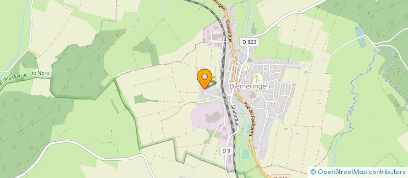 localisation de l'entreprise SOC EXPLOITATION ETS JACOB  DIEMERINGEN