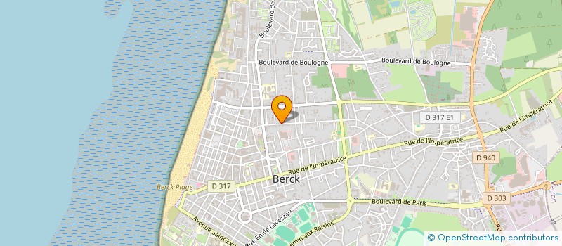 localisation de l'entreprise SOC EXPLOITATION ETS JULES FRANCOIS  BERCK