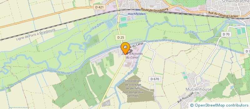 localisation de l'entreprise SOC EXPLOITATION ETS JUNG GEORGES  HOCHFELDEN