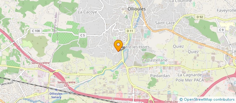 localisation de l'entreprise SOC EXPLOITATION ETS MORCILLO à OLLIOULES