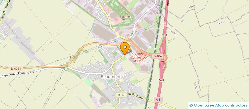 localisation de l'entreprise SOC EXPLOITATION ETS NORMAND à HENIN-BEAUMONT