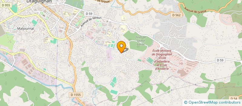 localisation de l'entreprise SOC EXPLOITATION ETS PISANO ET BODINO à DRAGUIGNAN