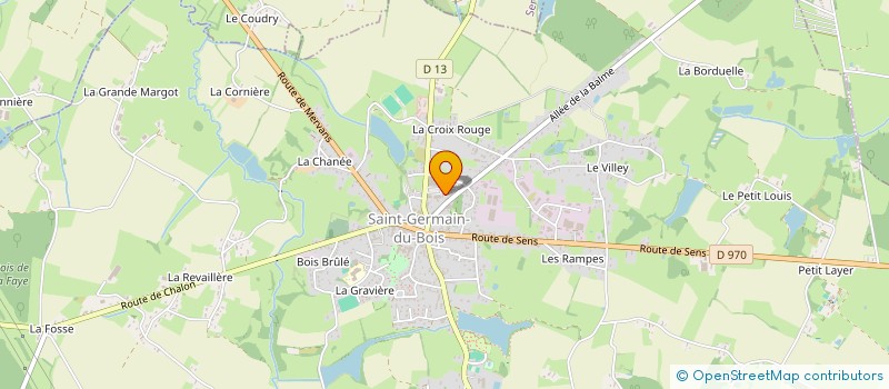 localisation de l'entreprise SOC EXPLOITATION ETS RUGET  SAINT-GERMAIN-DU-BOIS