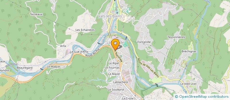 localisation de l'entreprise SOC EXPLOITATION ETS SOBOUL  LABEGUDE