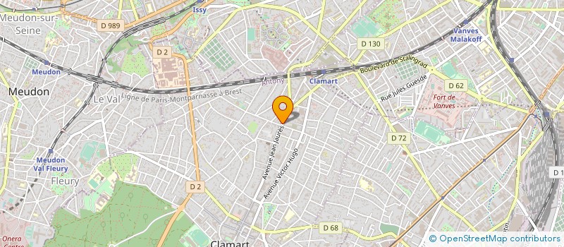 localisation de l'entreprise SOC EXPLOITATION ETS TELE CONDORCET à CLAMART