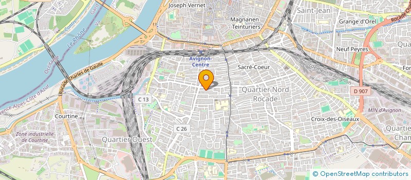 localisation de l'entreprise SOC EXPLOITATION ETS TONNAIRE ET FILS à AVIGNON