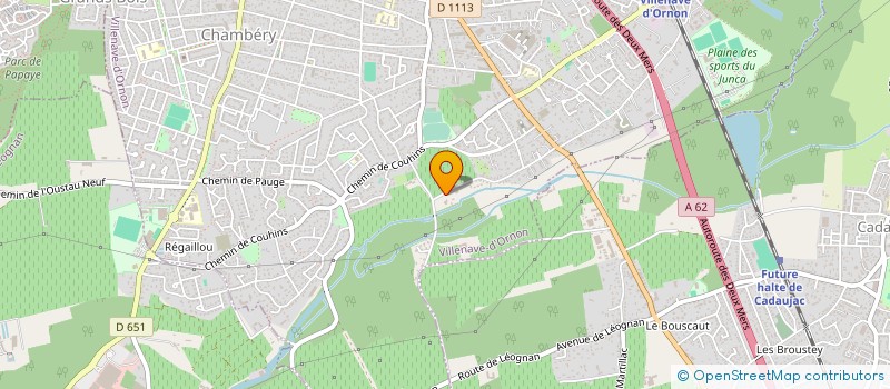 localisation de l'entreprise SOC EXPLOITATION ETS TRACARD à VILLENAVE-D'ORNON