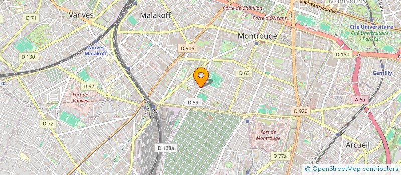 localisation de l'entreprise SOC EXPLOITATION ETS VALLADON à MONTROUGE