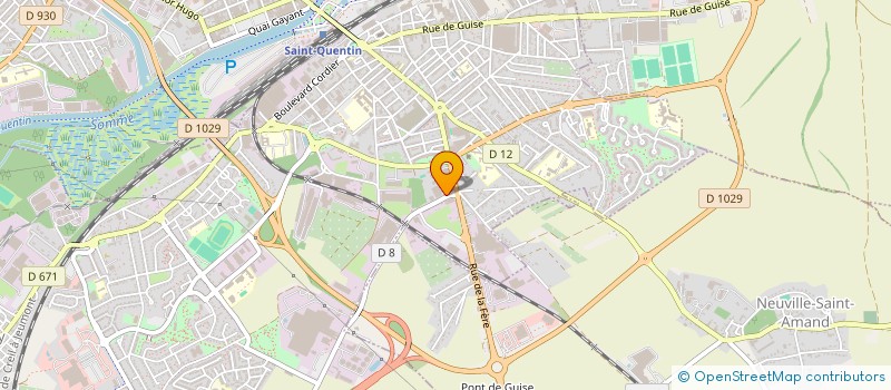 localisation de l'entreprise SOC EXPLOITATION ETS ZAPPARATA FRERES à SAINT QUENTIN
