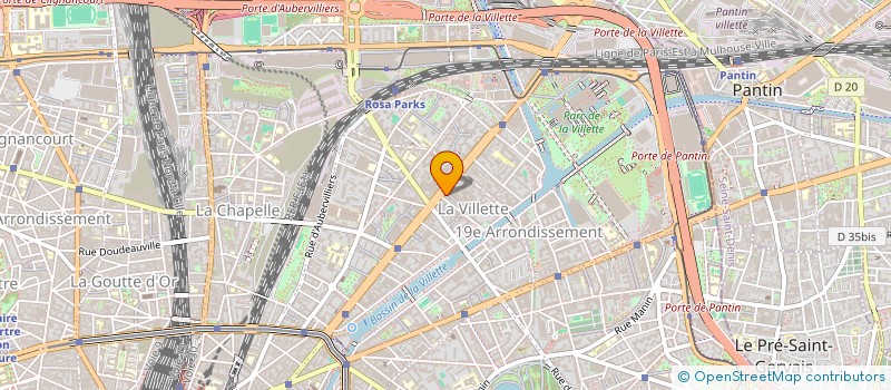 localisation de l'entreprise SOC EXPLOITATION FLANDRE  PARIS