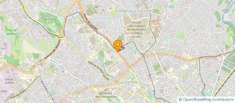 localisation de l'entreprise SOC EXPLOITATION GALTIER MEDICAL à MONTPELLIER
