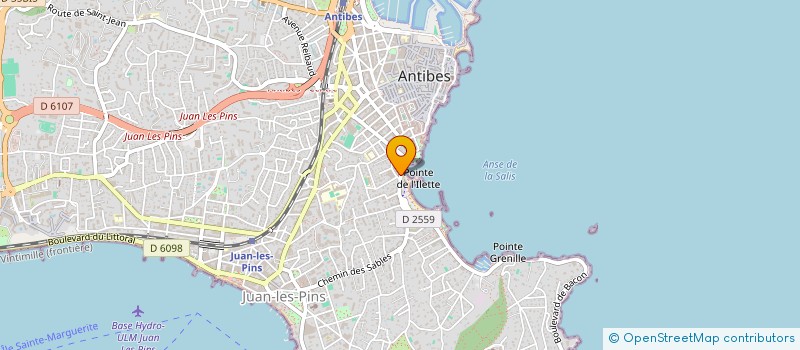 localisation de l'entreprise SOC EXPLOITATION GARAGE ROYAL à ANTIBES