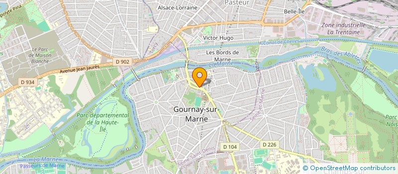 localisation de l'entreprise SOC EXPLOITATION GARAGES ETS DELFOSSE à GOURNAY-SUR-MARNE