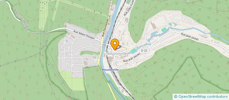 localisation de l'entreprise SOC EXPLOITATION GRAINETERIE NOUZONNAISE à NOUZONVILLE