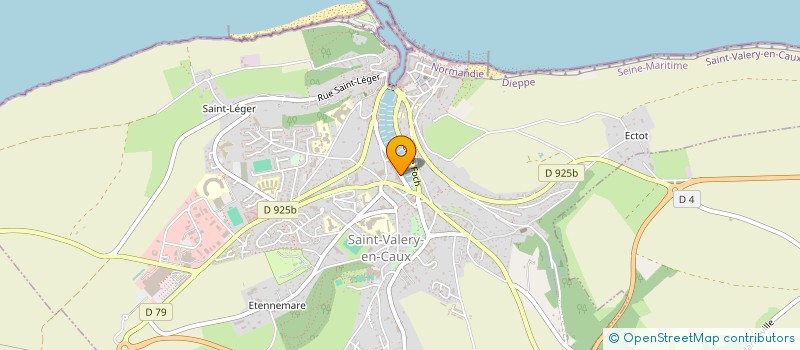 localisation de l'entreprise SOC EXPLOITATION HOTELIERE COTE ALBATRE à SAINT-VALERY-EN-CAUX