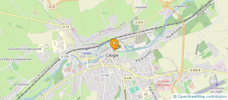 localisation de l'entreprise SOC EXPLOITATION IDEES ARCHITECTE à L'AIGLE