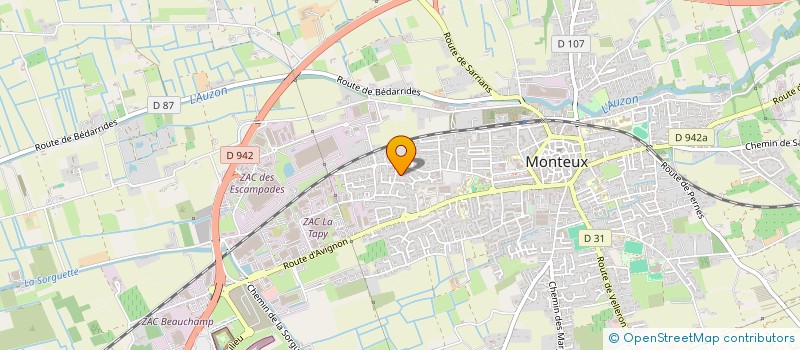 localisation de l'entreprise SOC EXPLOITATION JEAN CLAUDE REI à MONTEUX