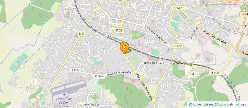 localisation de l'entreprise SOC EXPLOITATION JEAN DEYRIS ET FILS à DAX