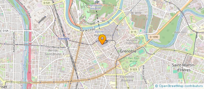 localisation de l'entreprise SOC EXPLOITATION KING CHARLY à GRENOBLE