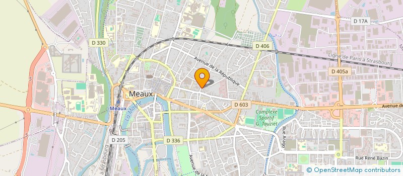 localisation de l'entreprise SOC EXPLOITATION LA MAREE BLEUE à MEAUX