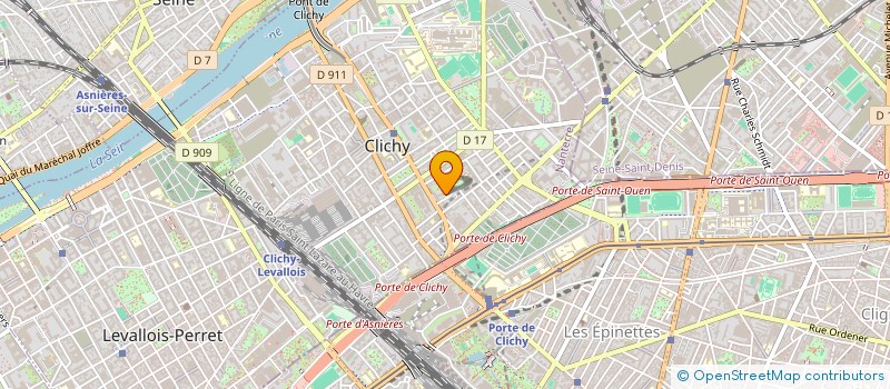localisation de l'entreprise SOC EXPLOITATION LA MARMITE à CLICHY