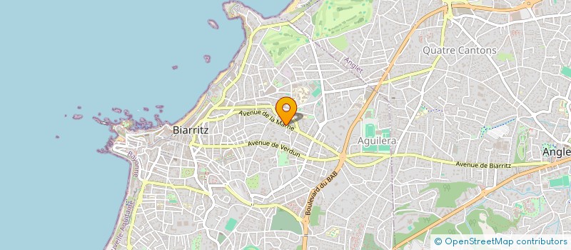 localisation de l'entreprise SOC EXPLOITATION LA SAUVAGINE  BIARRITZ