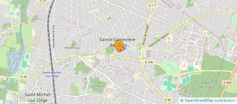 localisation de l'entreprise SOC EXPLOITATION LAFFARGUE à SAINTE-GENEVIEVE-DES-BOIS