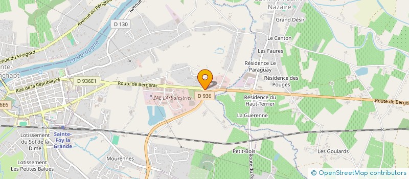 localisation de l'entreprise SOC EXPLOITATION LAVAL FRERES à PINEUILH